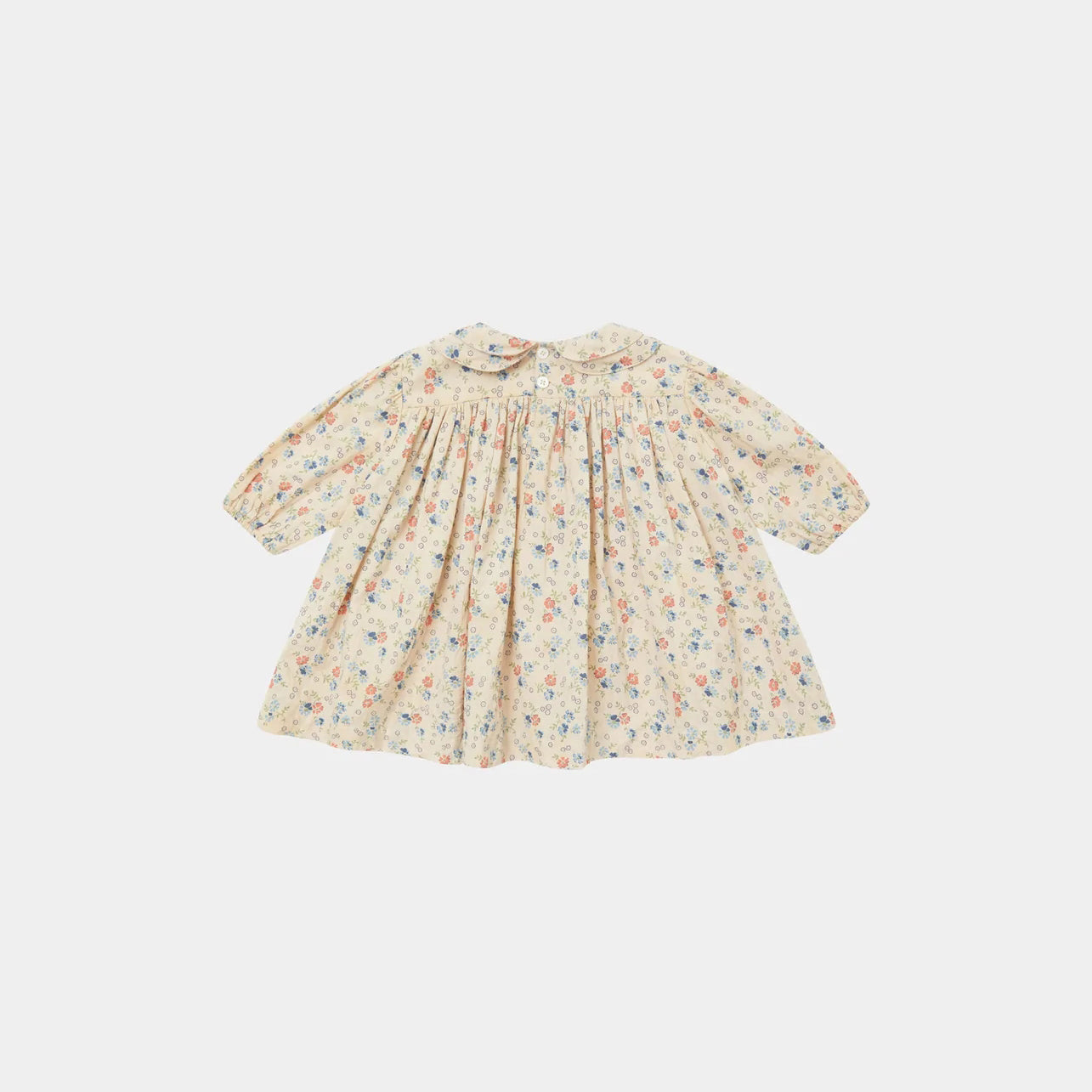 Baby Girls Beige Floral Dress