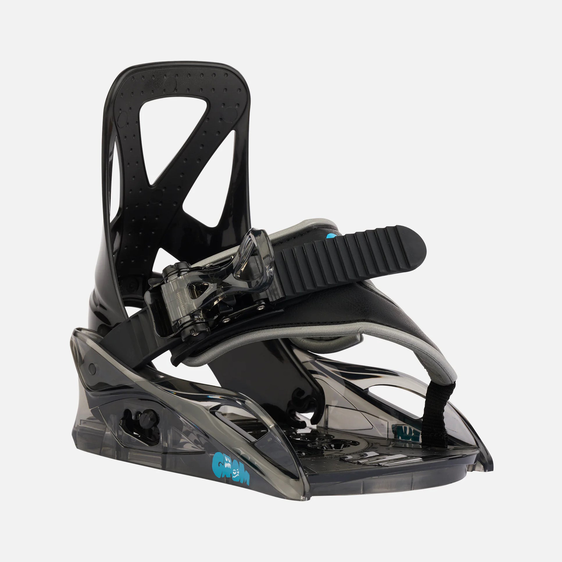 Boys & Girls Black "RE:FLEX" Snowboard Bindings