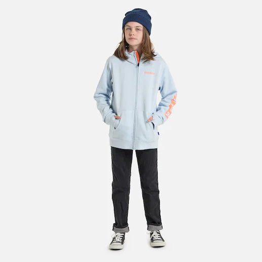 Boys & Girls Light Blue Zip-Up Top