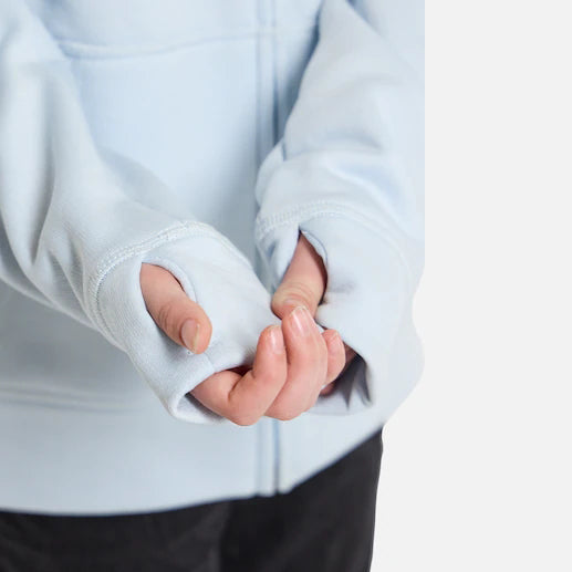 Boys & Girls Light Blue Zip-Up Top