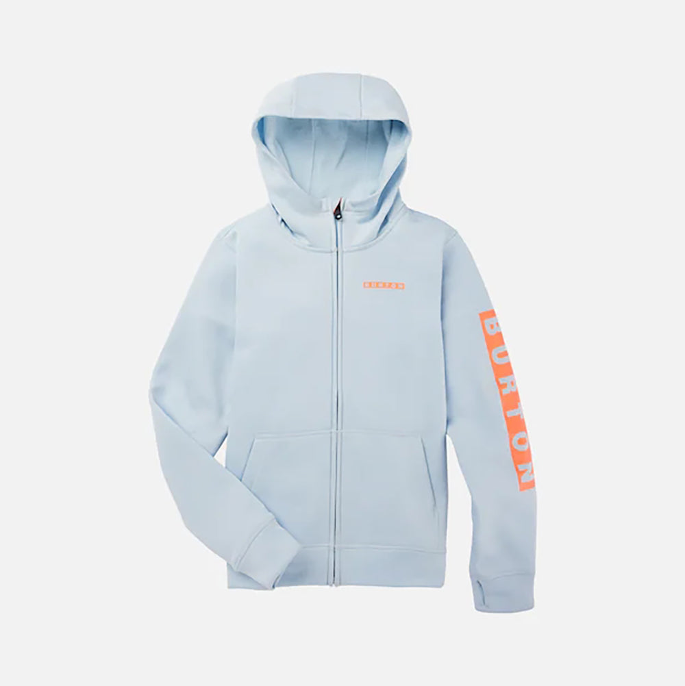 Boys & Girls Light Blue Zip-Up Top
