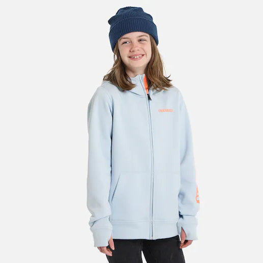 Boys & Girls Light Blue Zip-Up Top