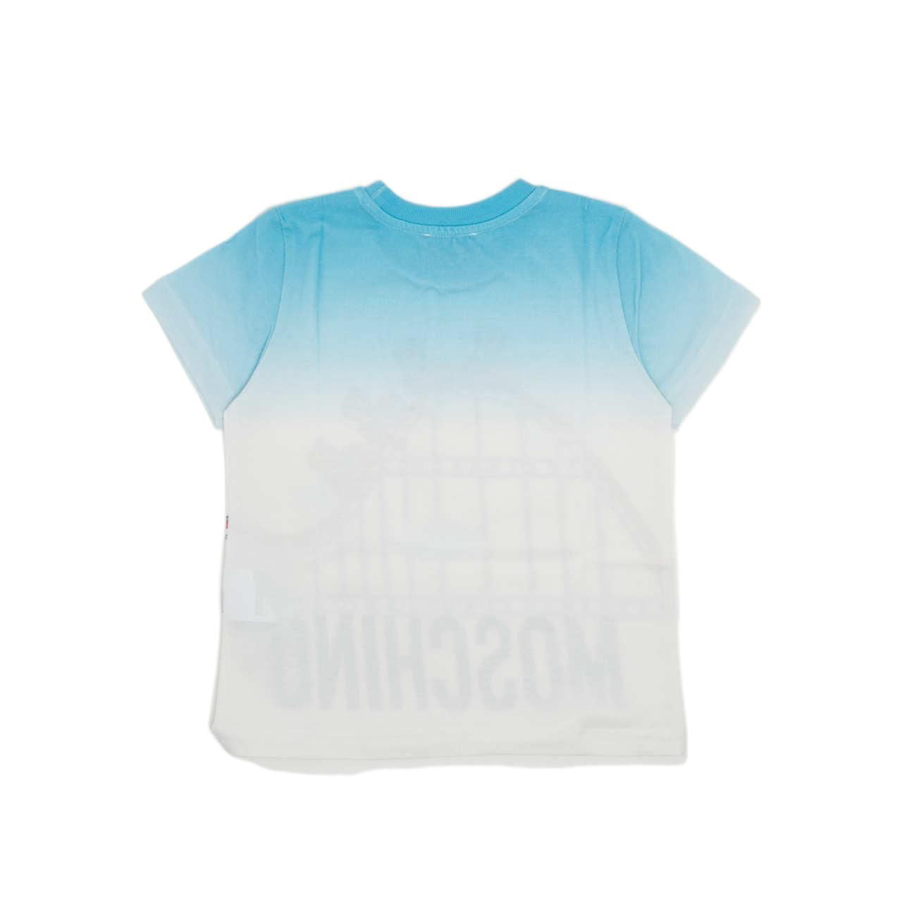 Boys & Girls White Cotton T-Shirt