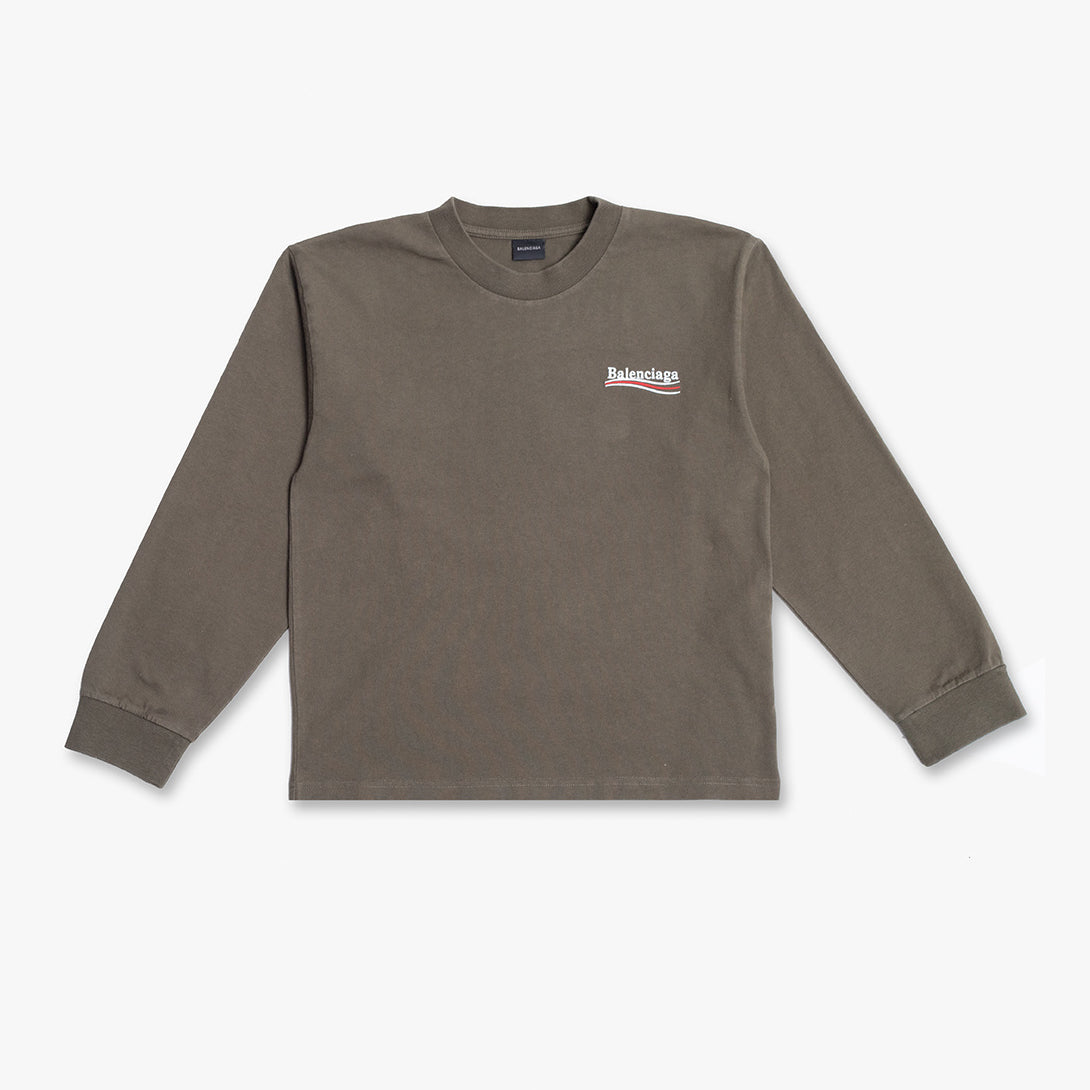 Boys & Girls Khaki Logo Cotton T-Shirt