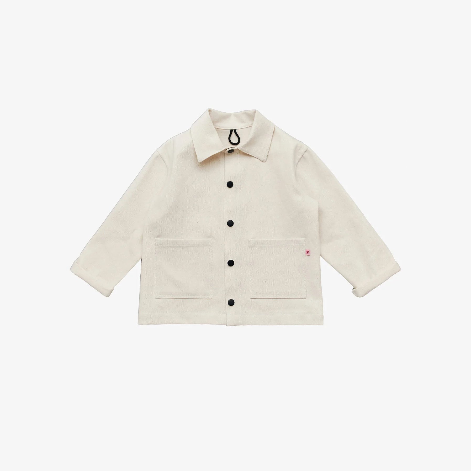 Boys & Girls White Denim Jacket
