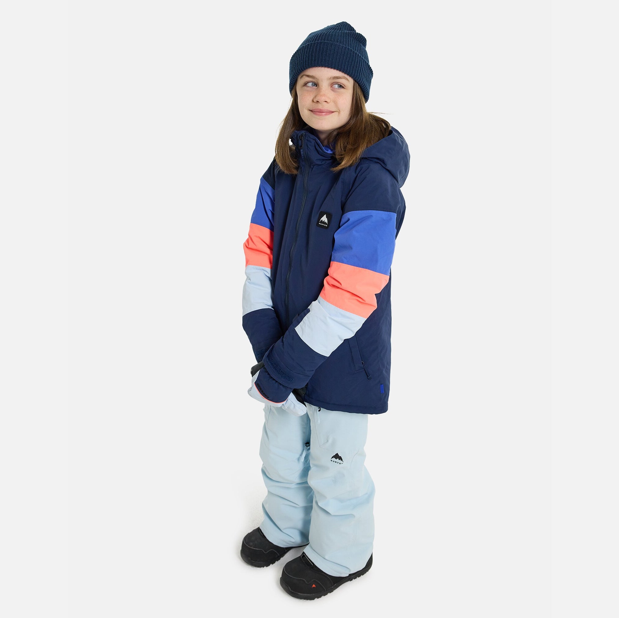 Boys & Girls Black Snow Jacket