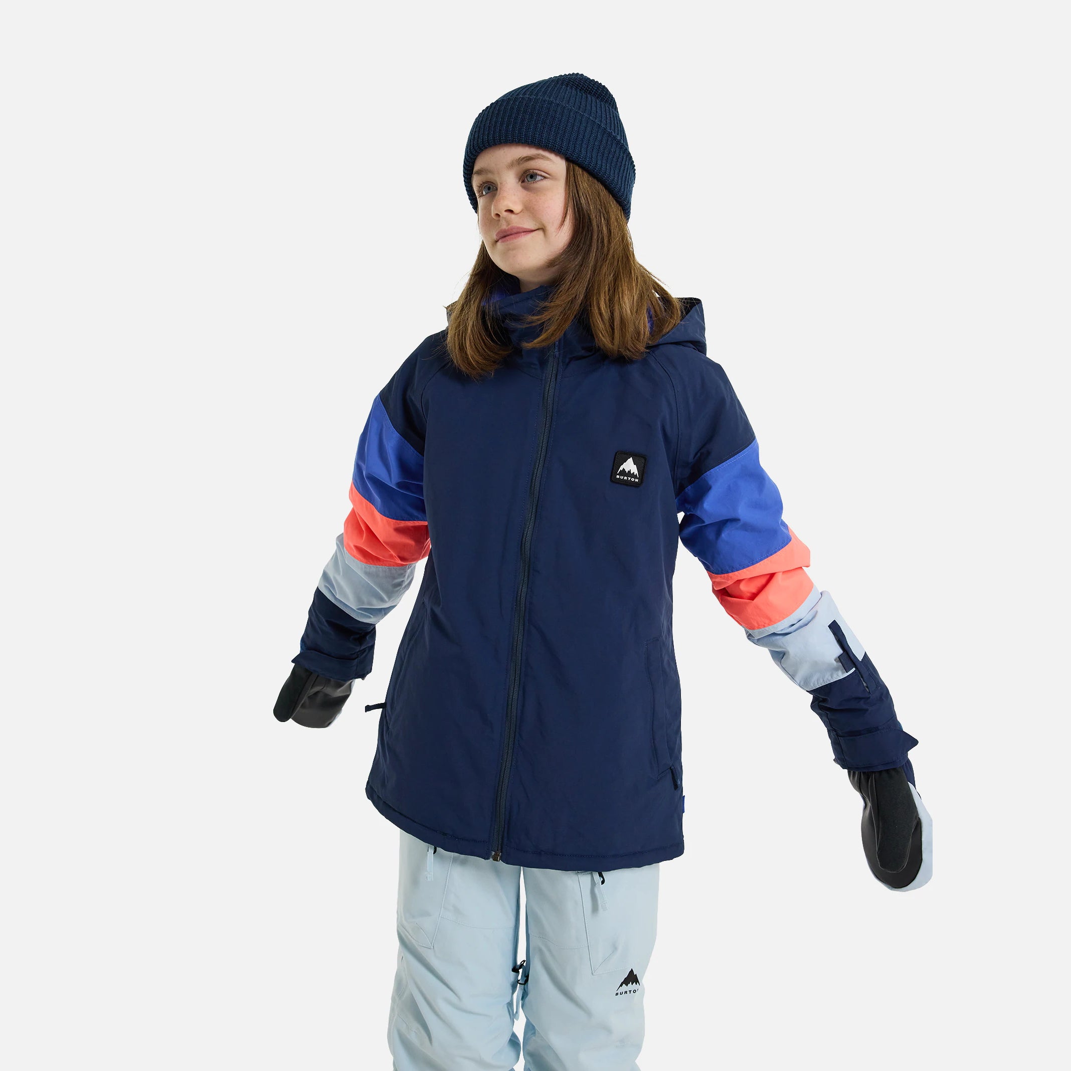 Boys & Girls Black Snow Jacket