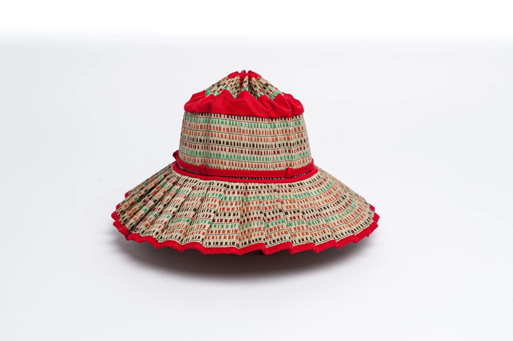 Girls Red Antigua Capri Hat