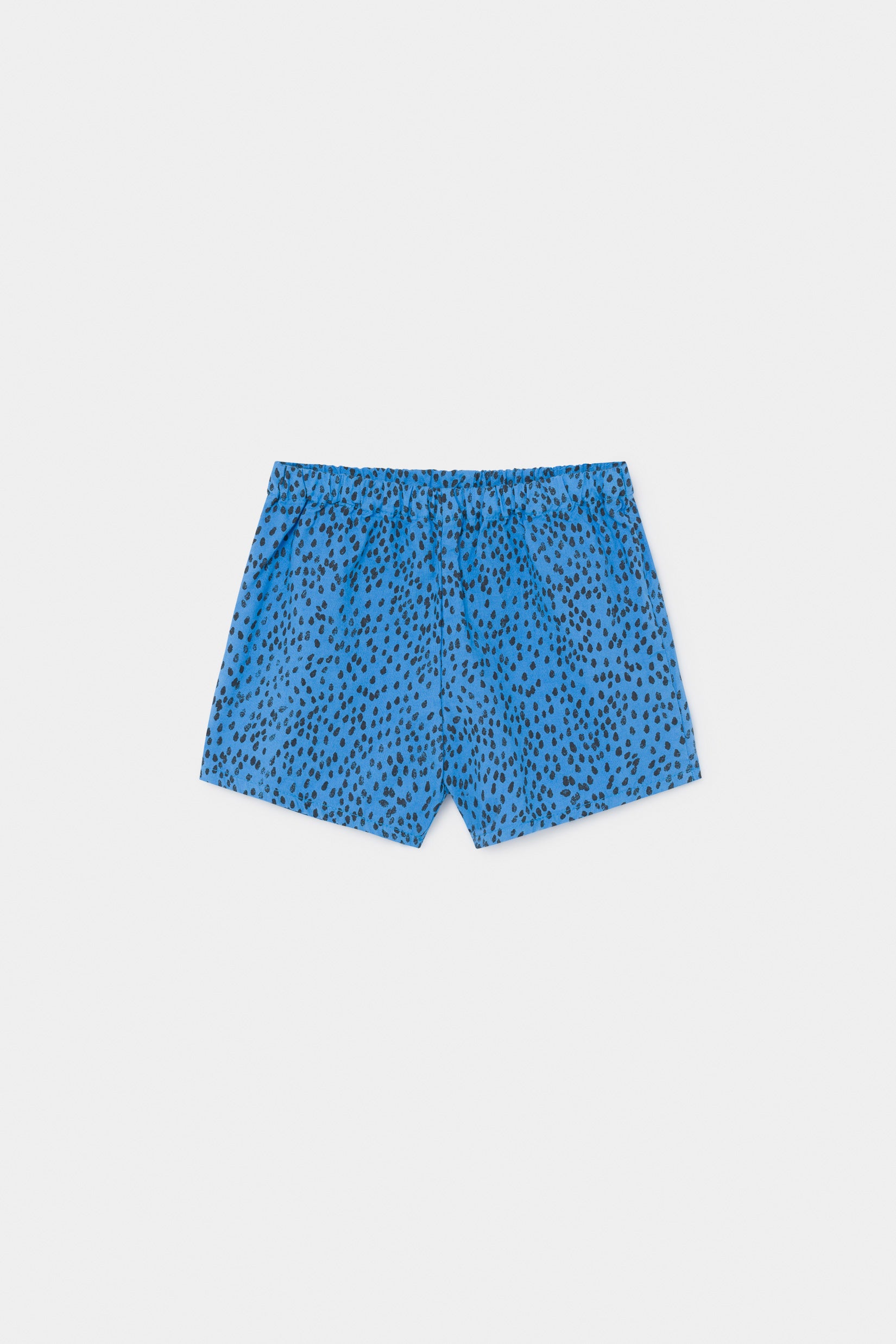 Baby Boys Blue Leopard Cotton Shorts