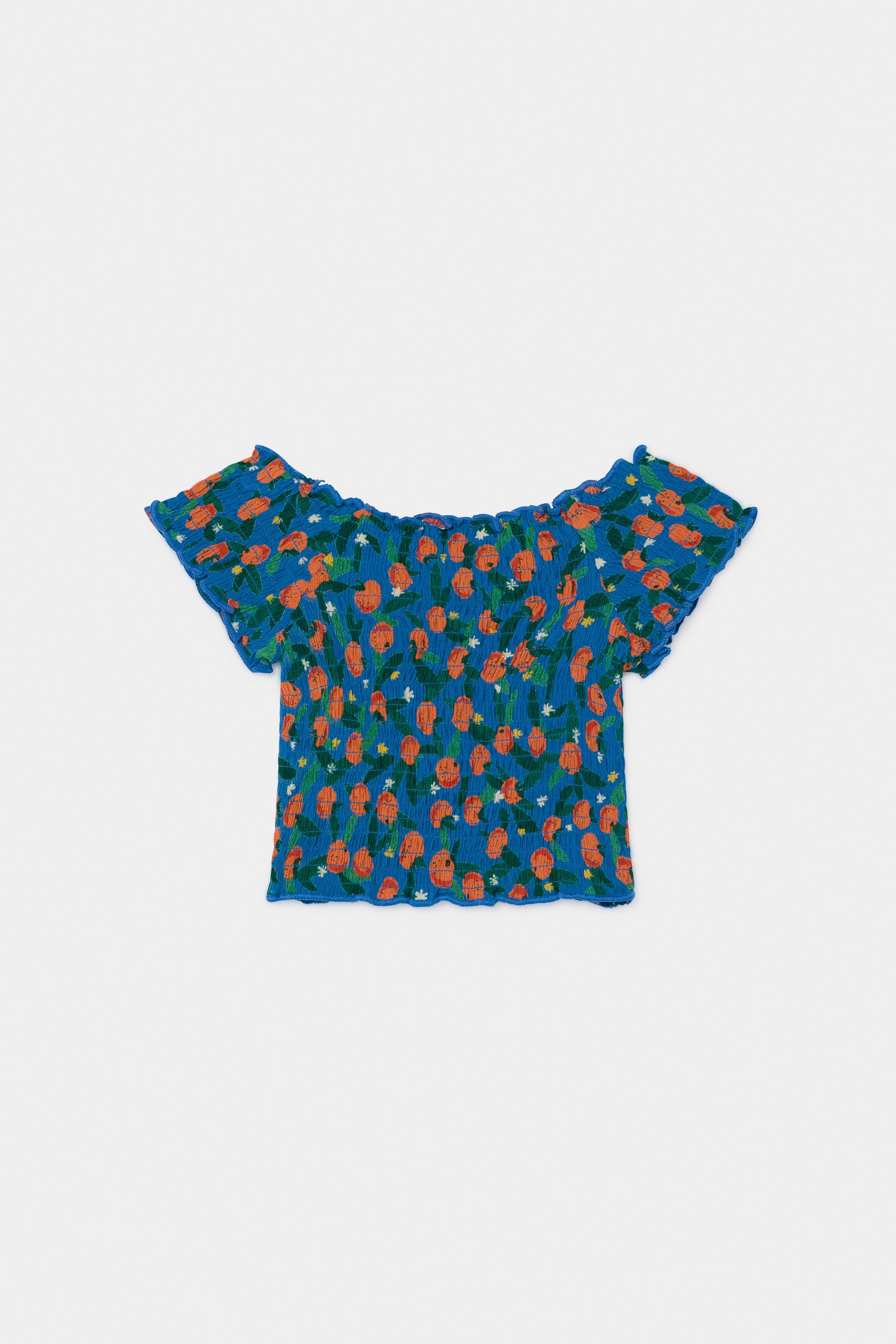 Girls Blue Orange Top