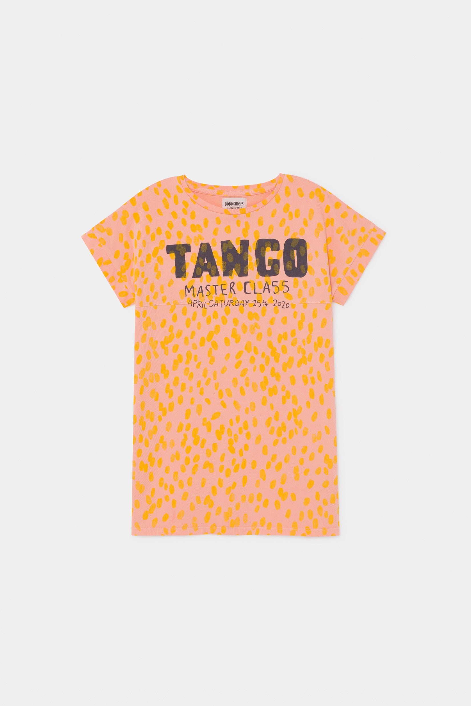 Girls Pink Tango Cotton Dress
