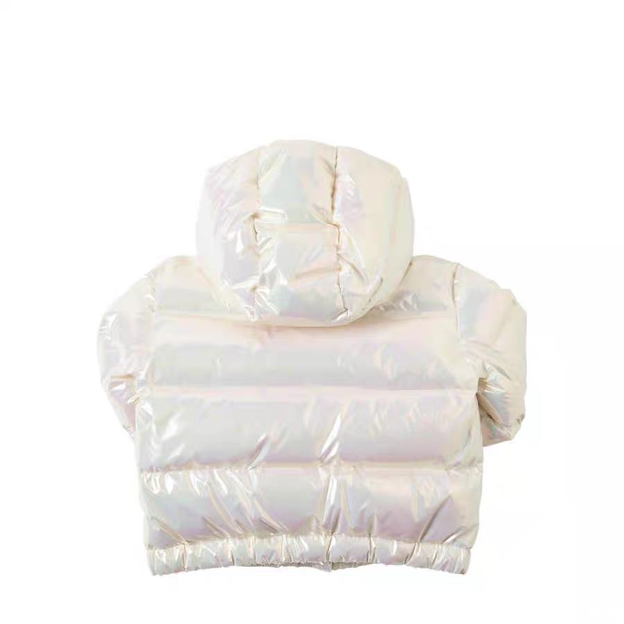 Girls Multicolor Padded Down Jacket