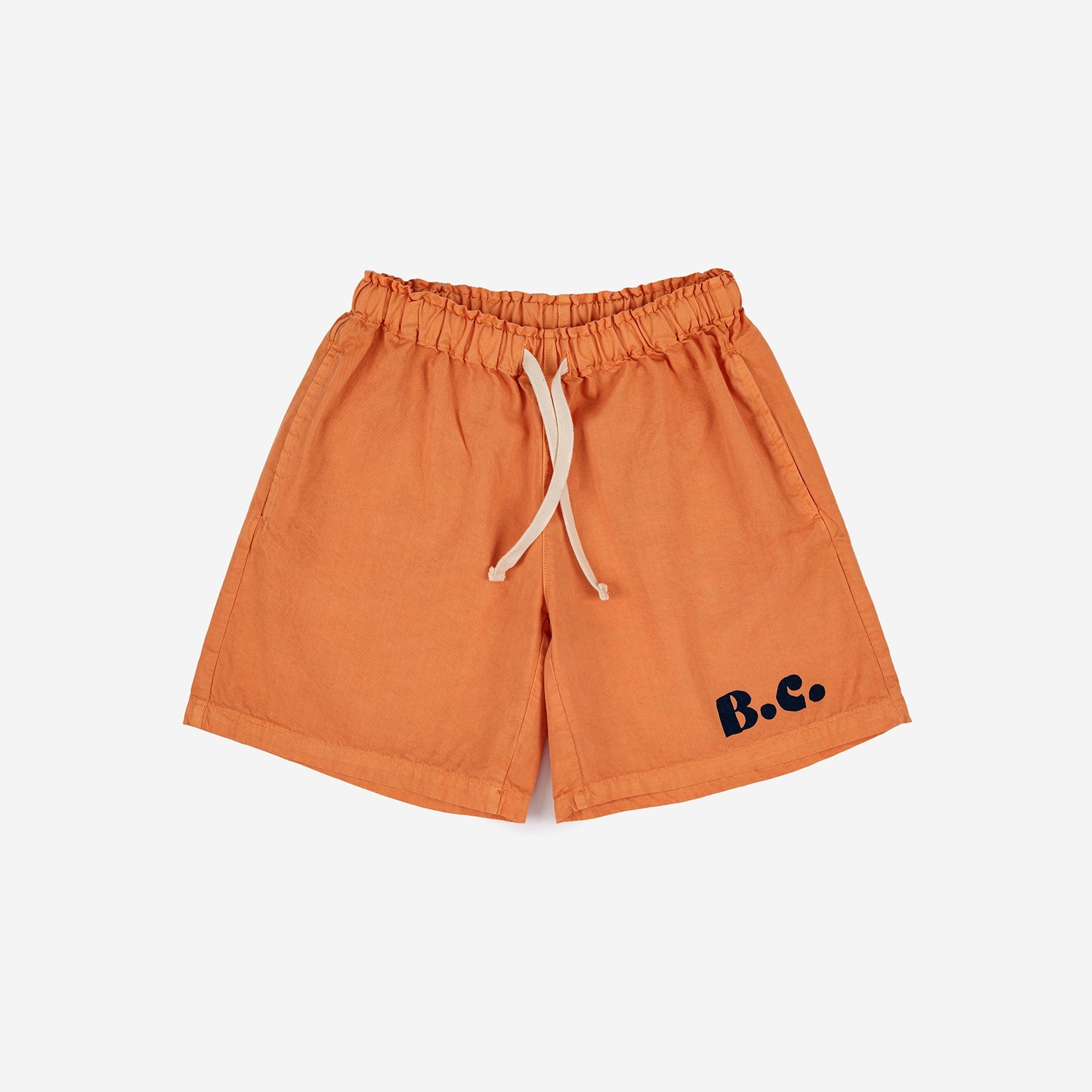 Boys & Girls Orange Cotton Shorts