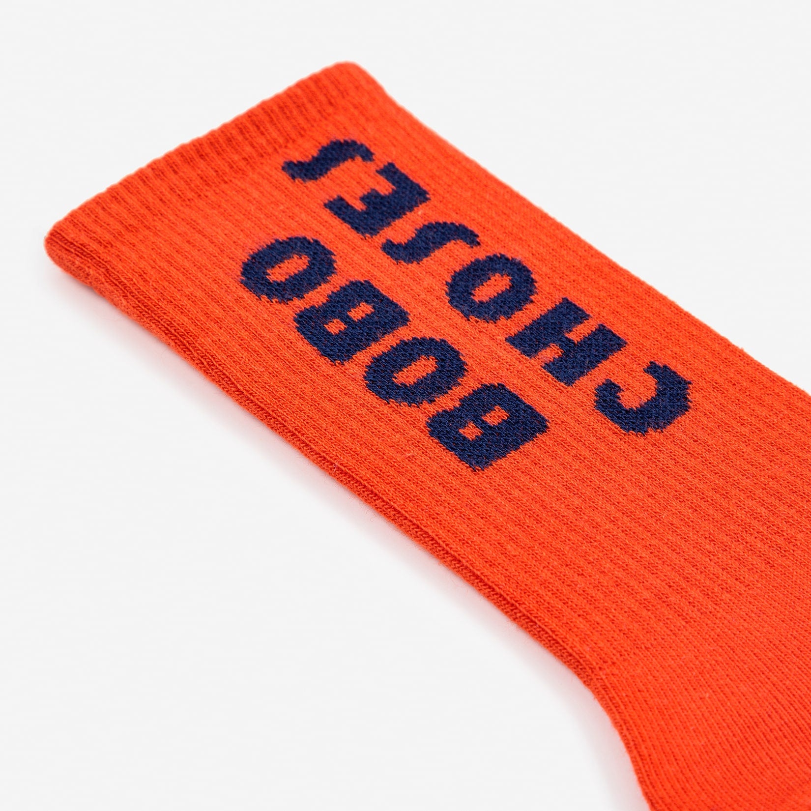 Boys & Girls Red Logo Cotton Socks