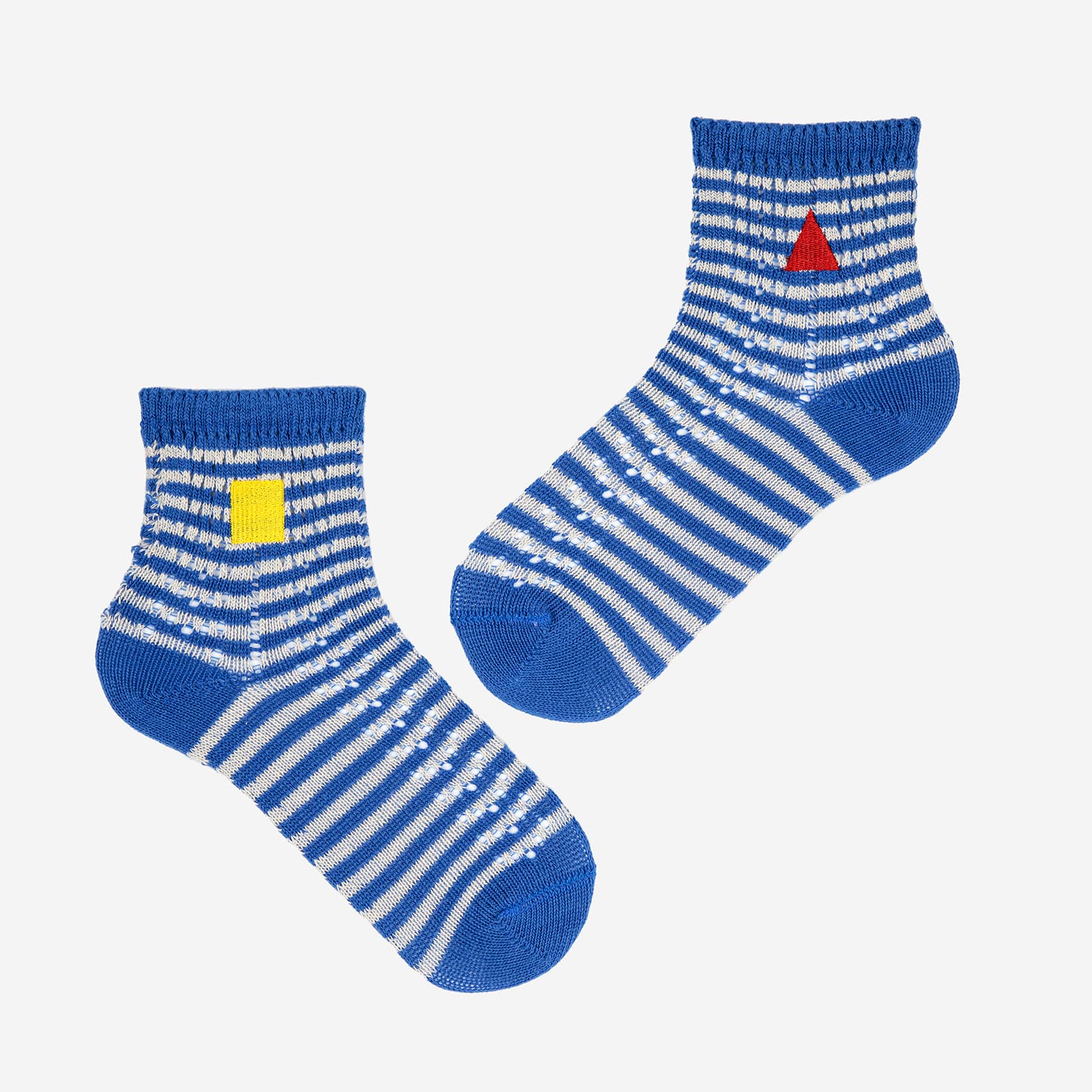 Boys & Girls Blue Stripes Cotton Socks
