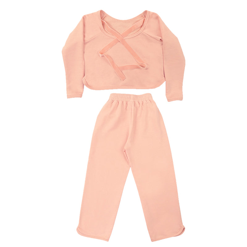 Girls Pink Ballet Set