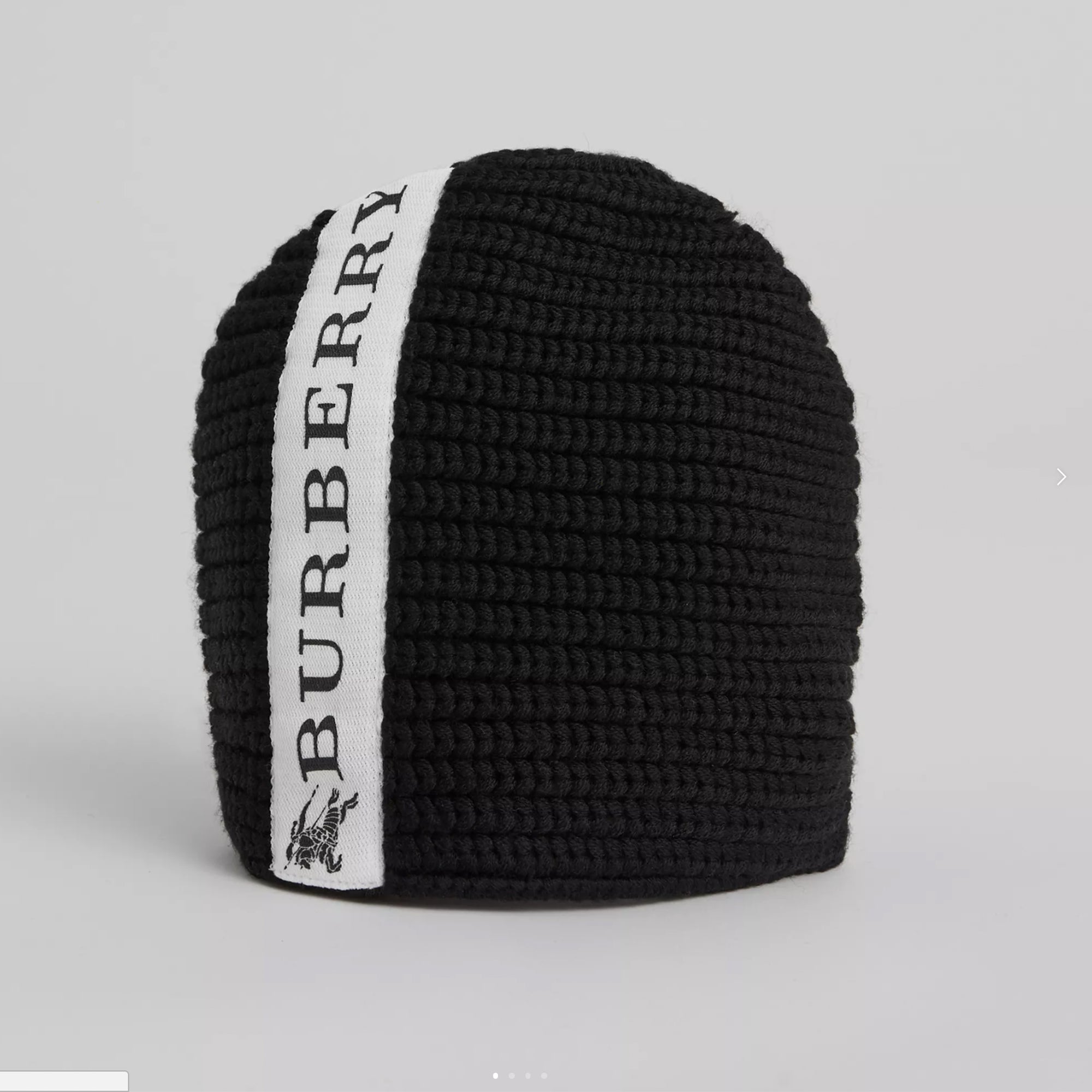 Girls & Boys Black Wool Hat