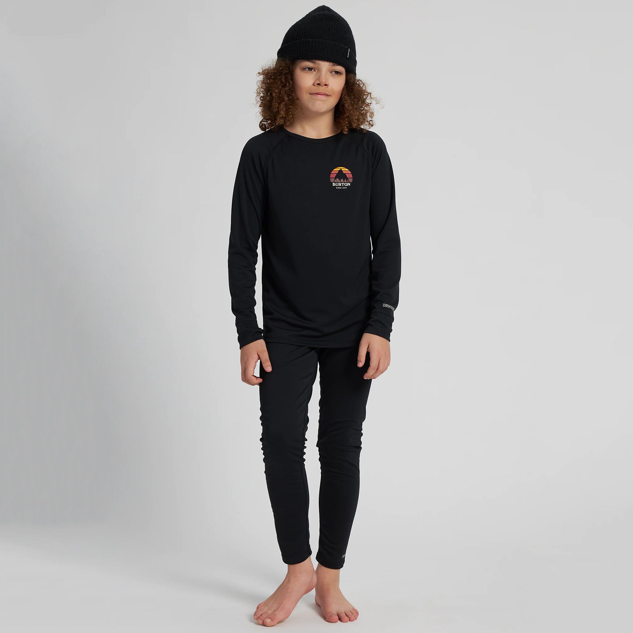 Boys & Girls Black Snow Set