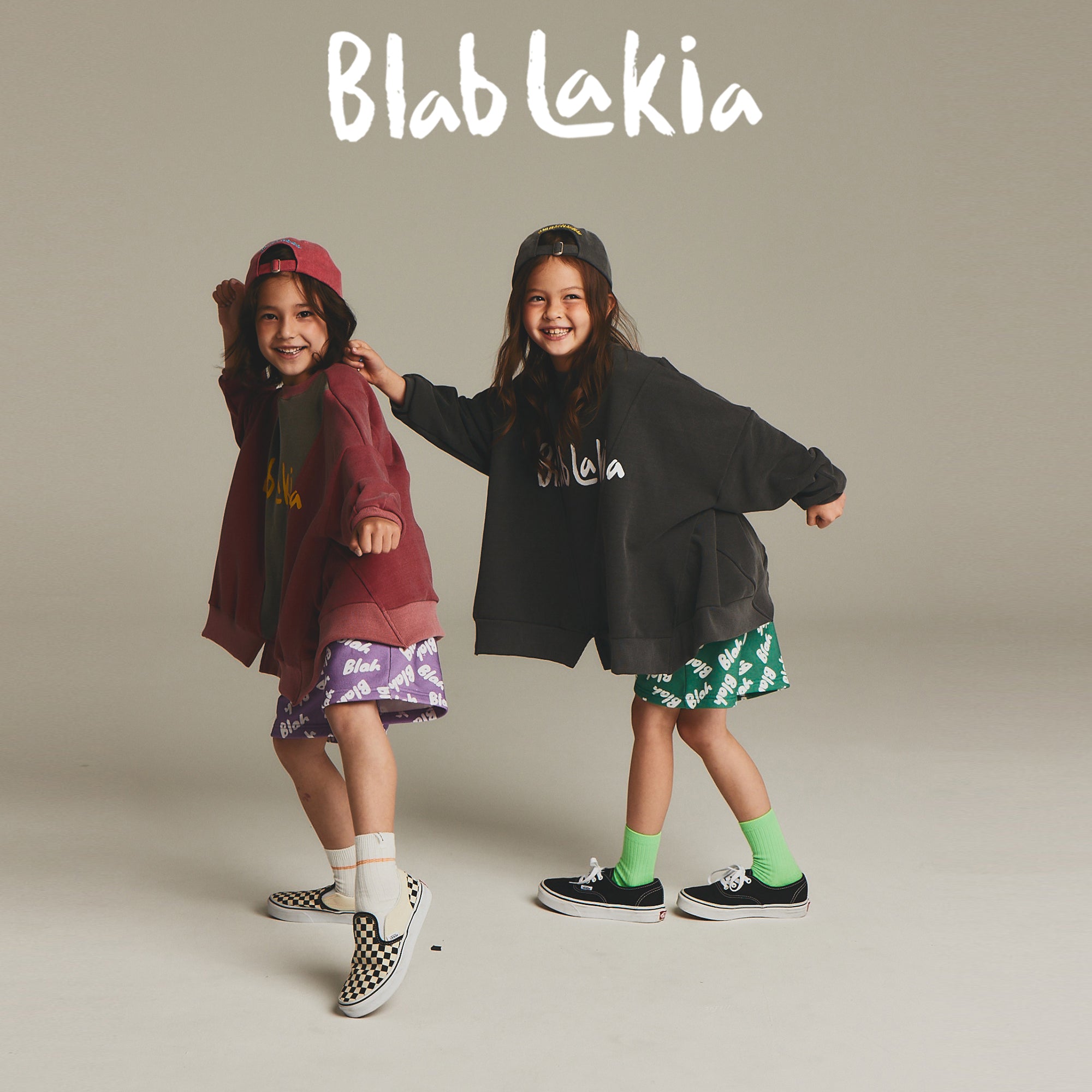 Boys & Girls Black Logo Cotton Sweatshirt