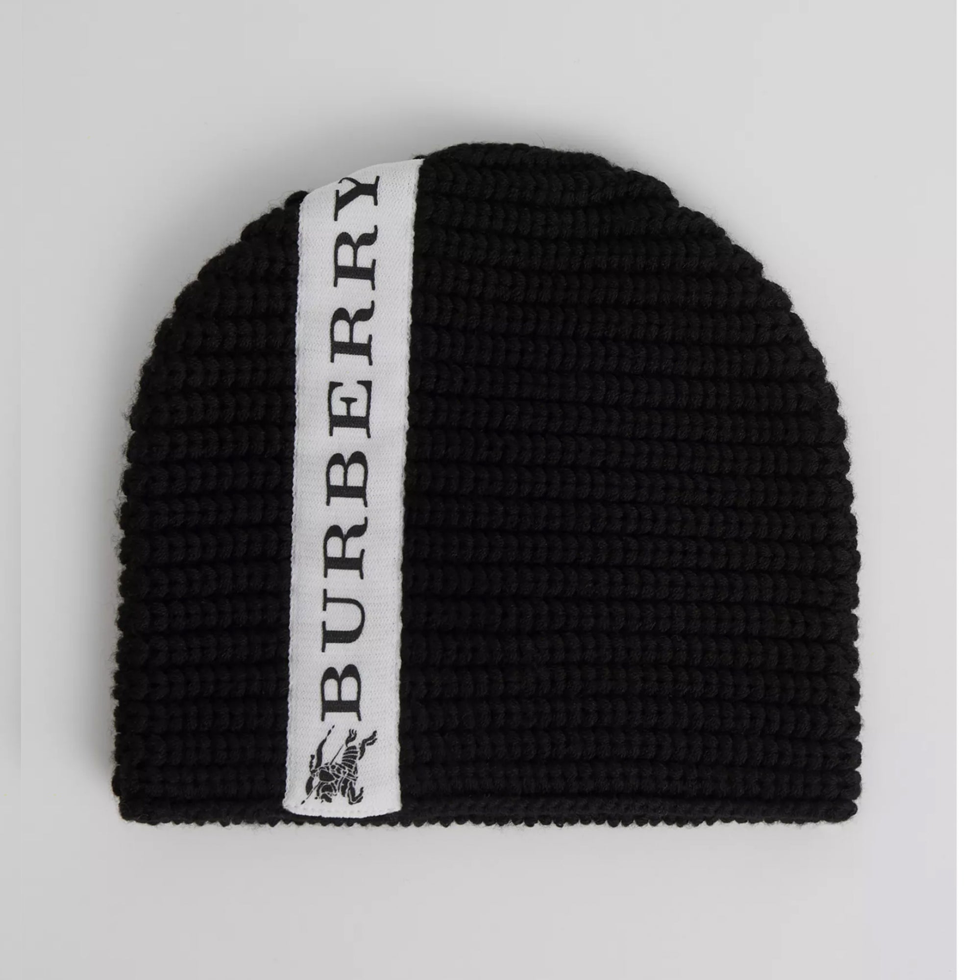 Girls & Boys Black Wool Hat