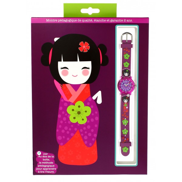 Girls Pink Kyoto White(6-9Y)