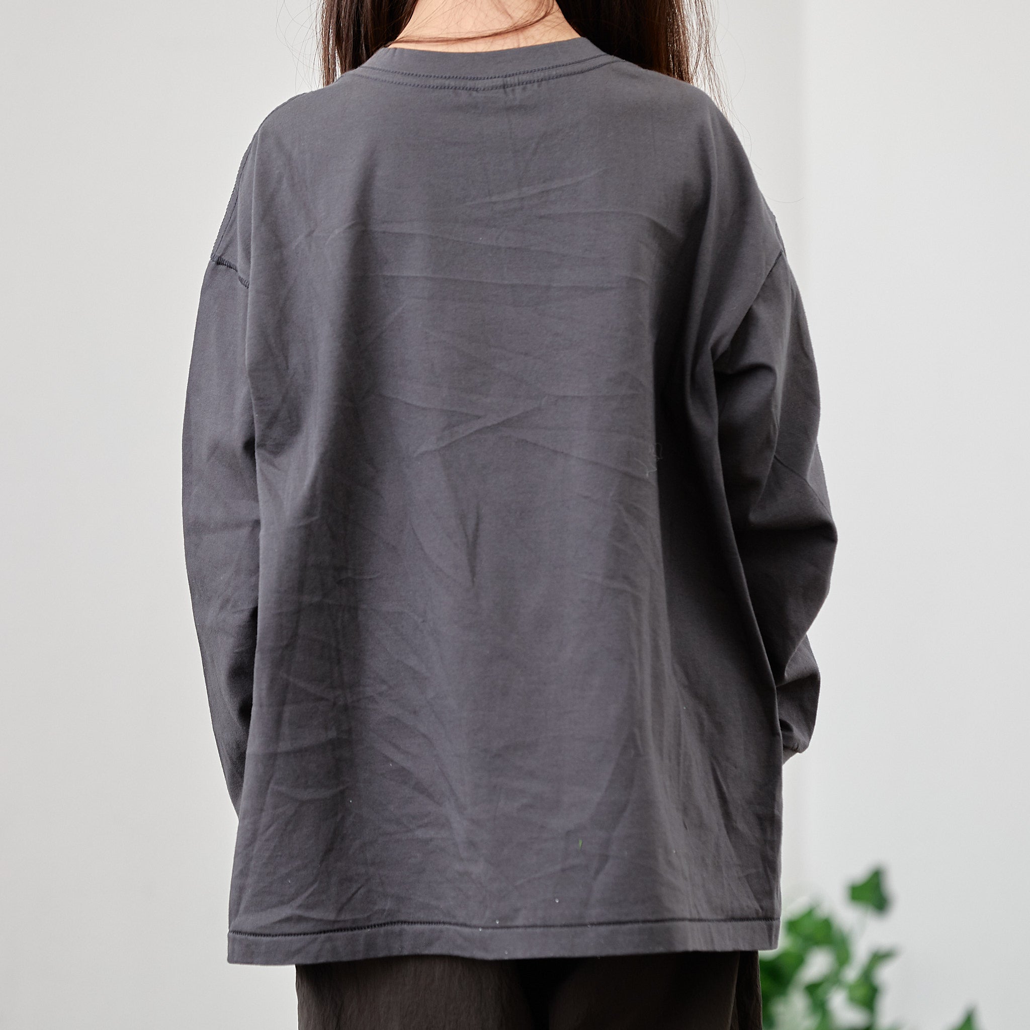 Boys & Girls Charcoal Logo Cotton T-Shirt