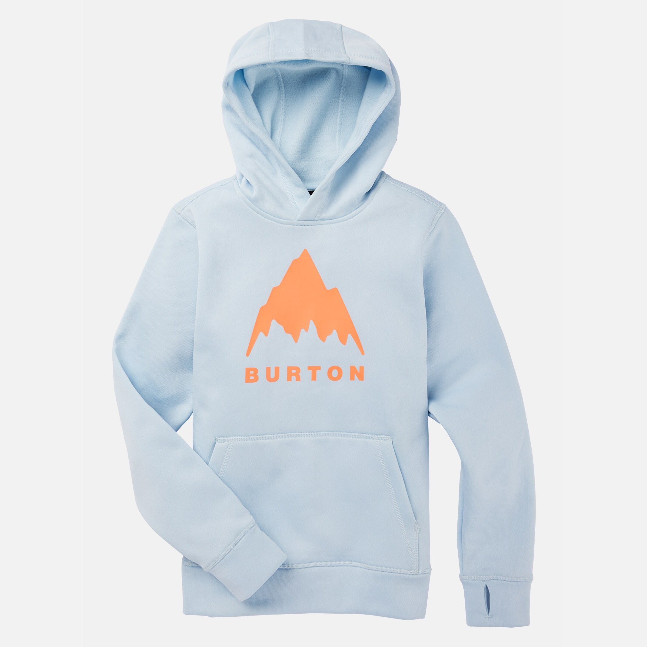 Boys & Girls Light Blue Hooded Sweatshirt