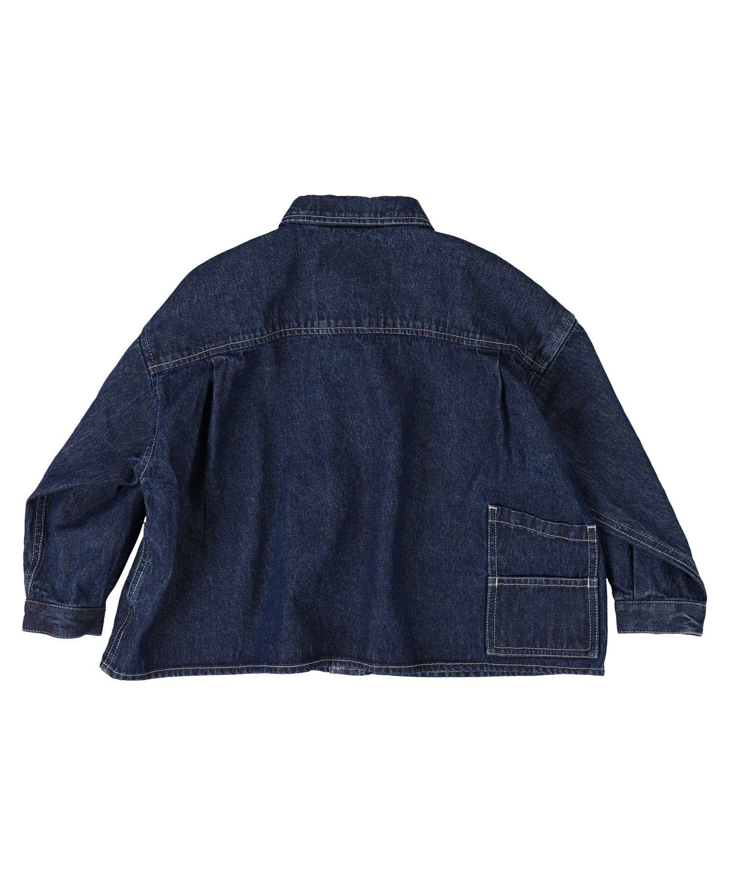 Boys & Girls Navy Denim Shirt