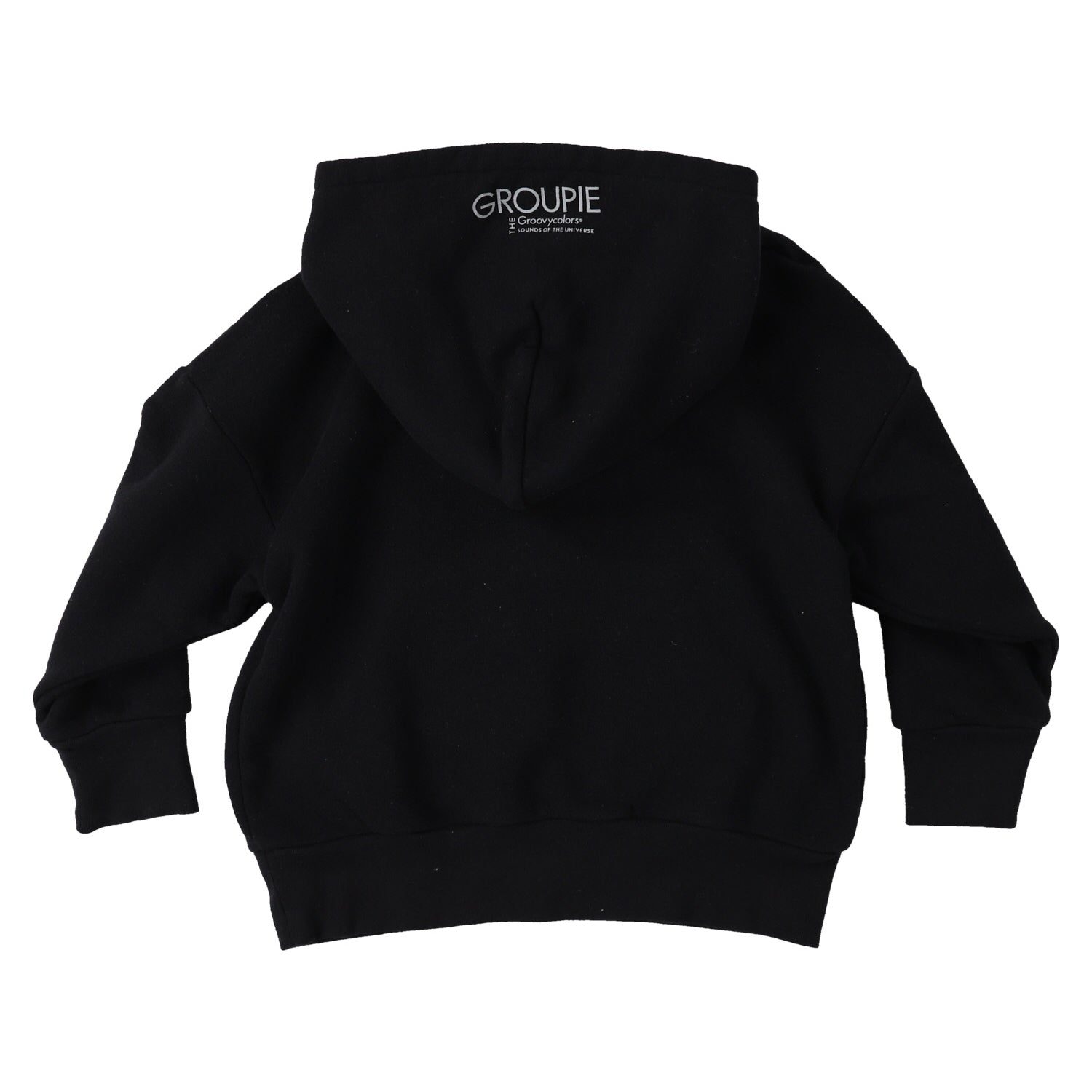 Boys & Girls Black Hooded Sweatshirt