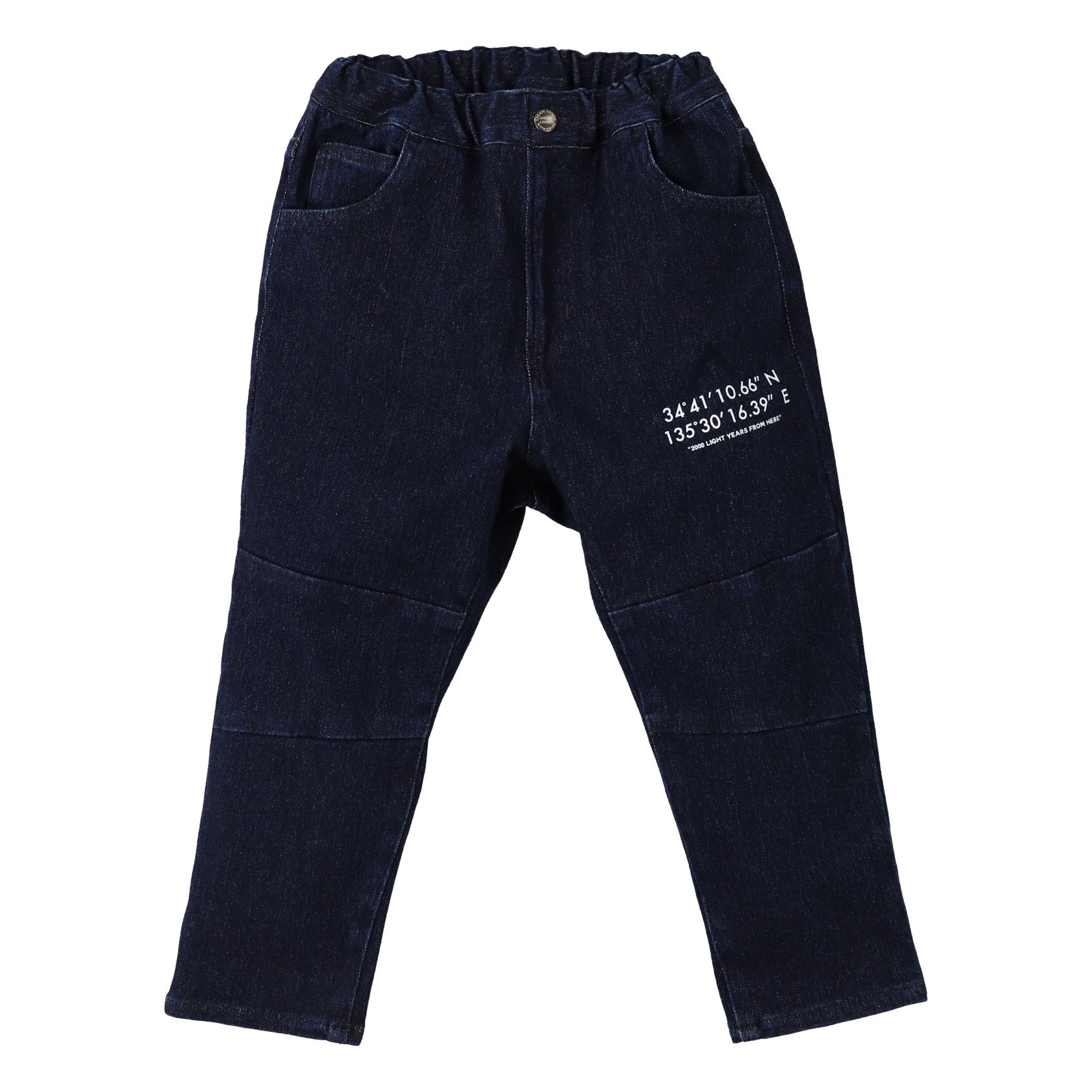 Boys & Girls Navy Denim Trousers
