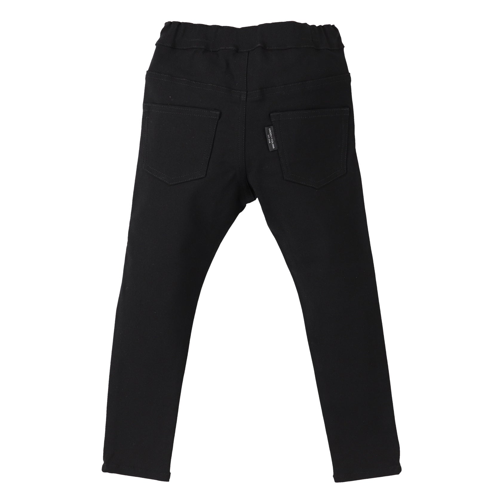 Boys & Girls Black Denim Trousers