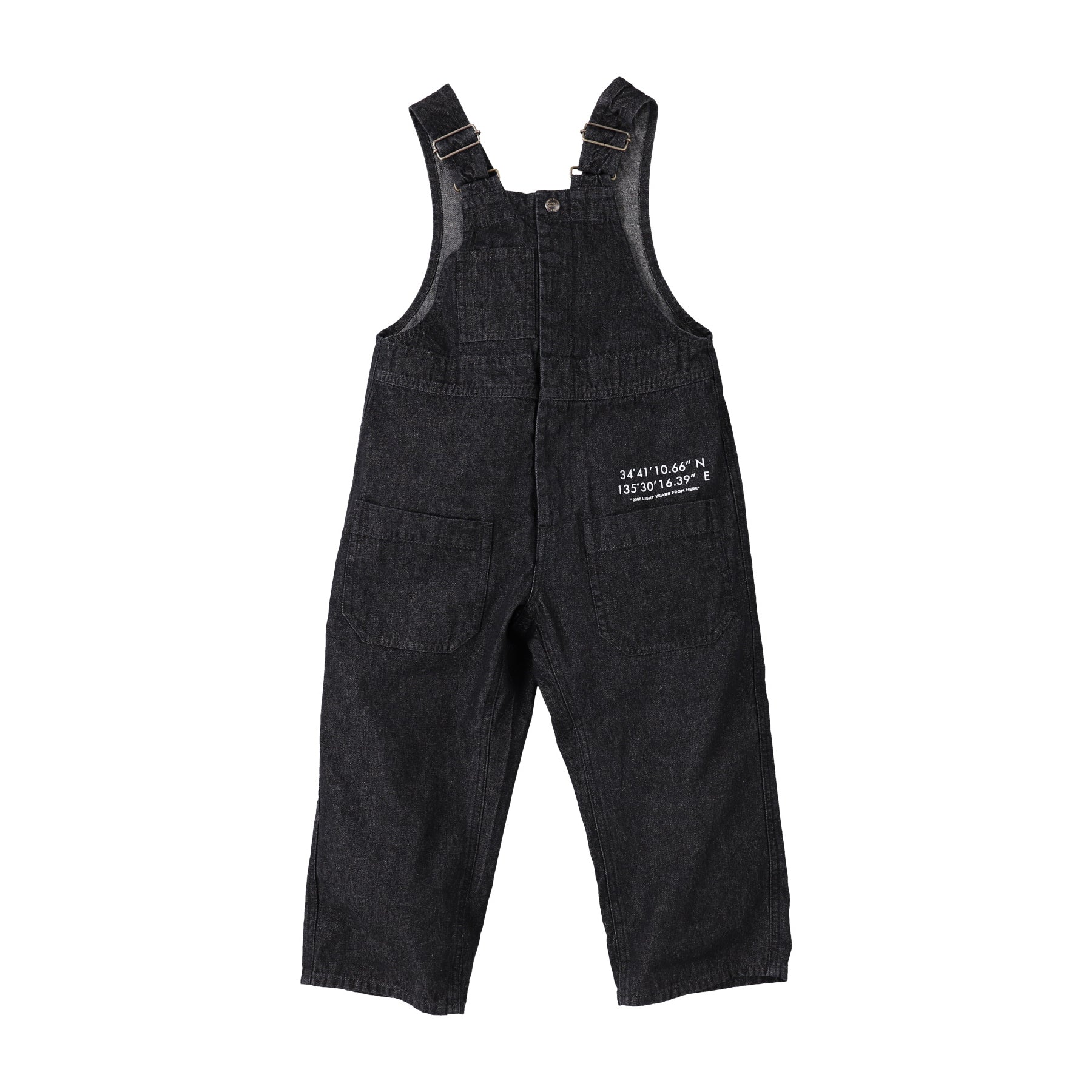 Boys & Girls Black Denim Trousers