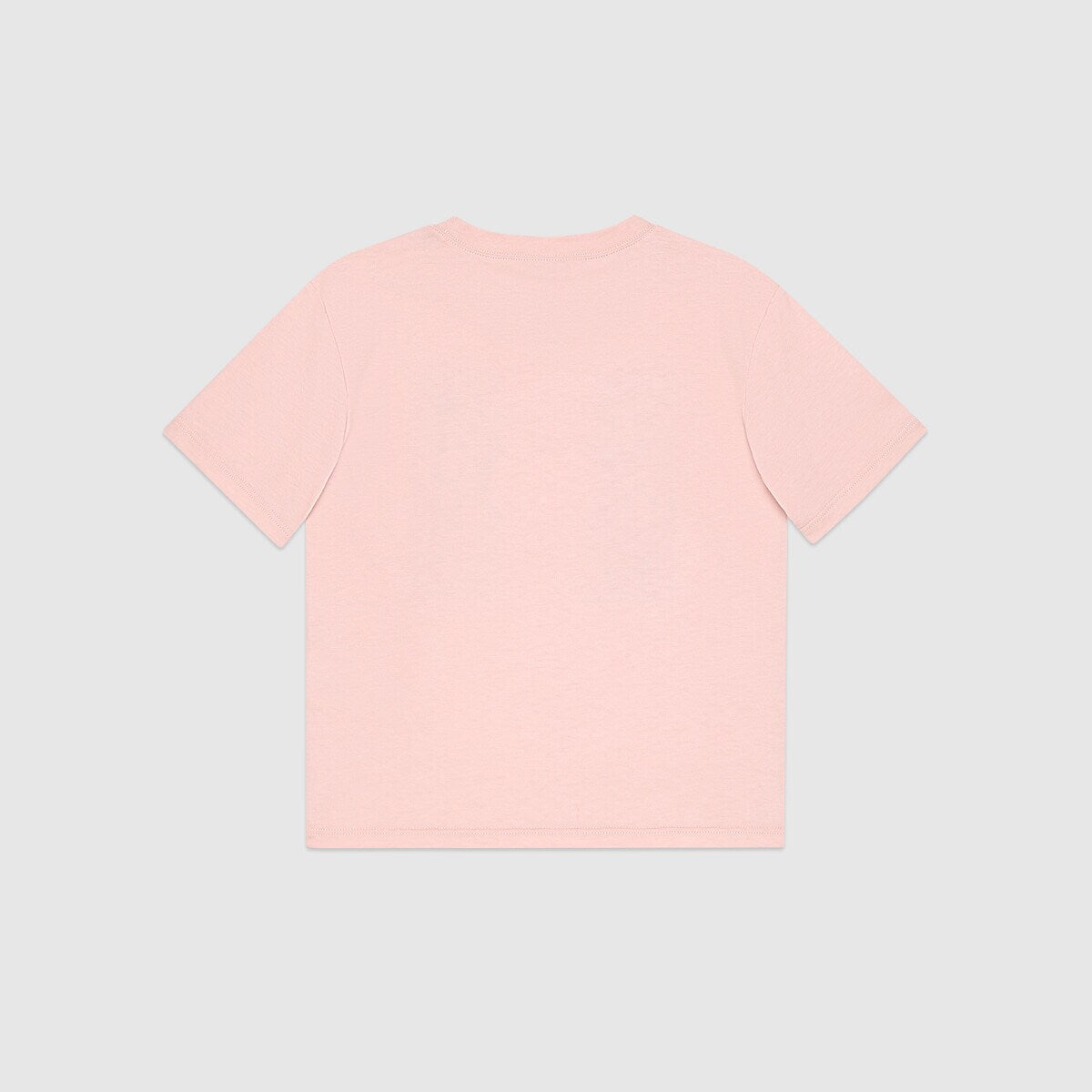 Girls Pink GG Cotton T-Shirt