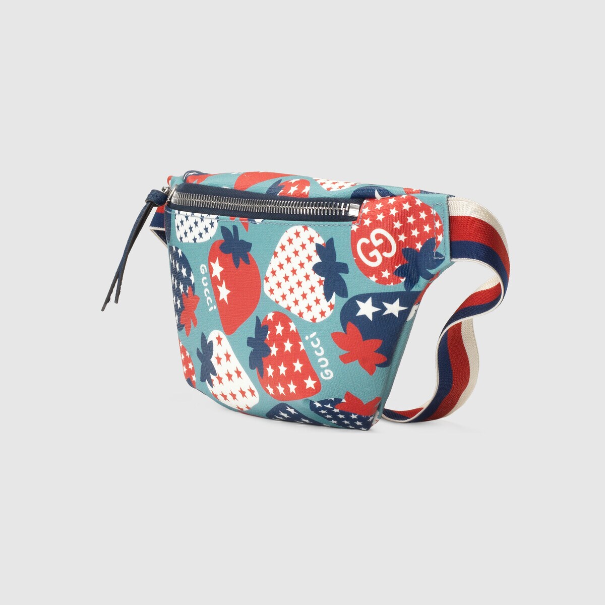 Boys & Girls Blue Strawberry Belt Bag