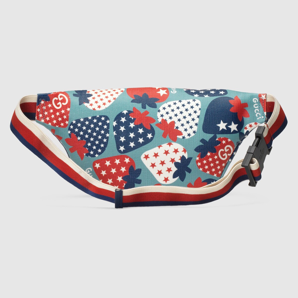 Boys & Girls Blue Strawberry Belt Bag