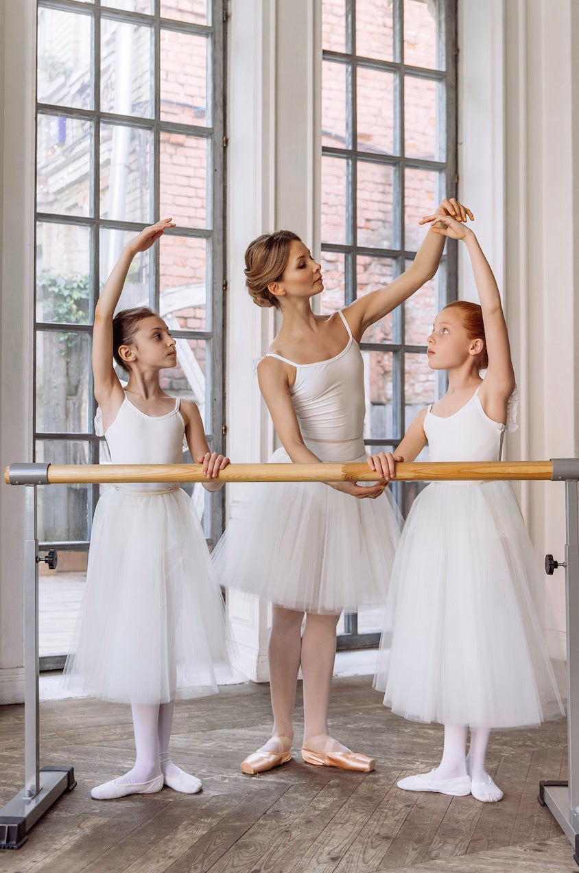 Grenouillères tutu blanches pour filles