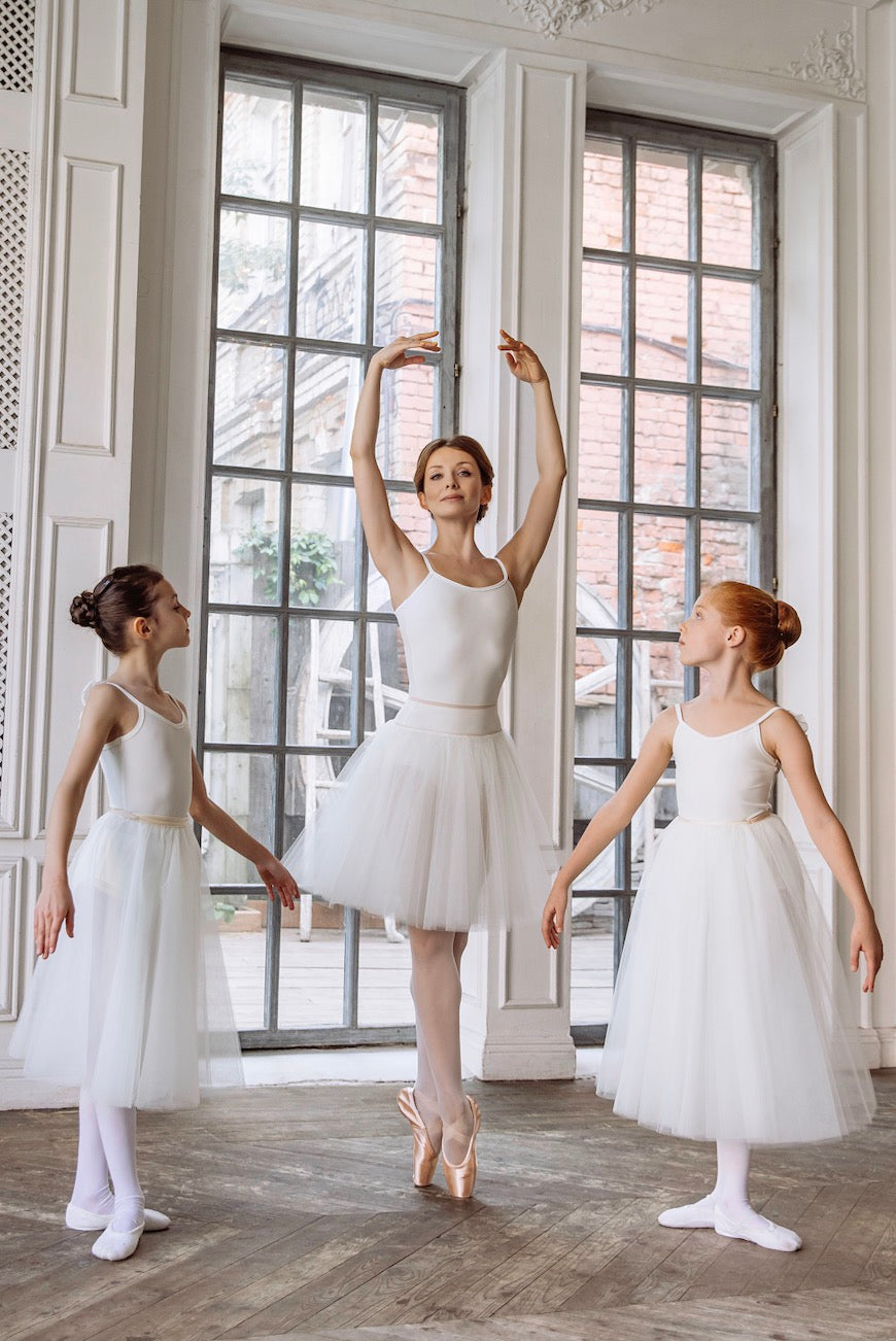 Grenouillères tutu blanches pour filles