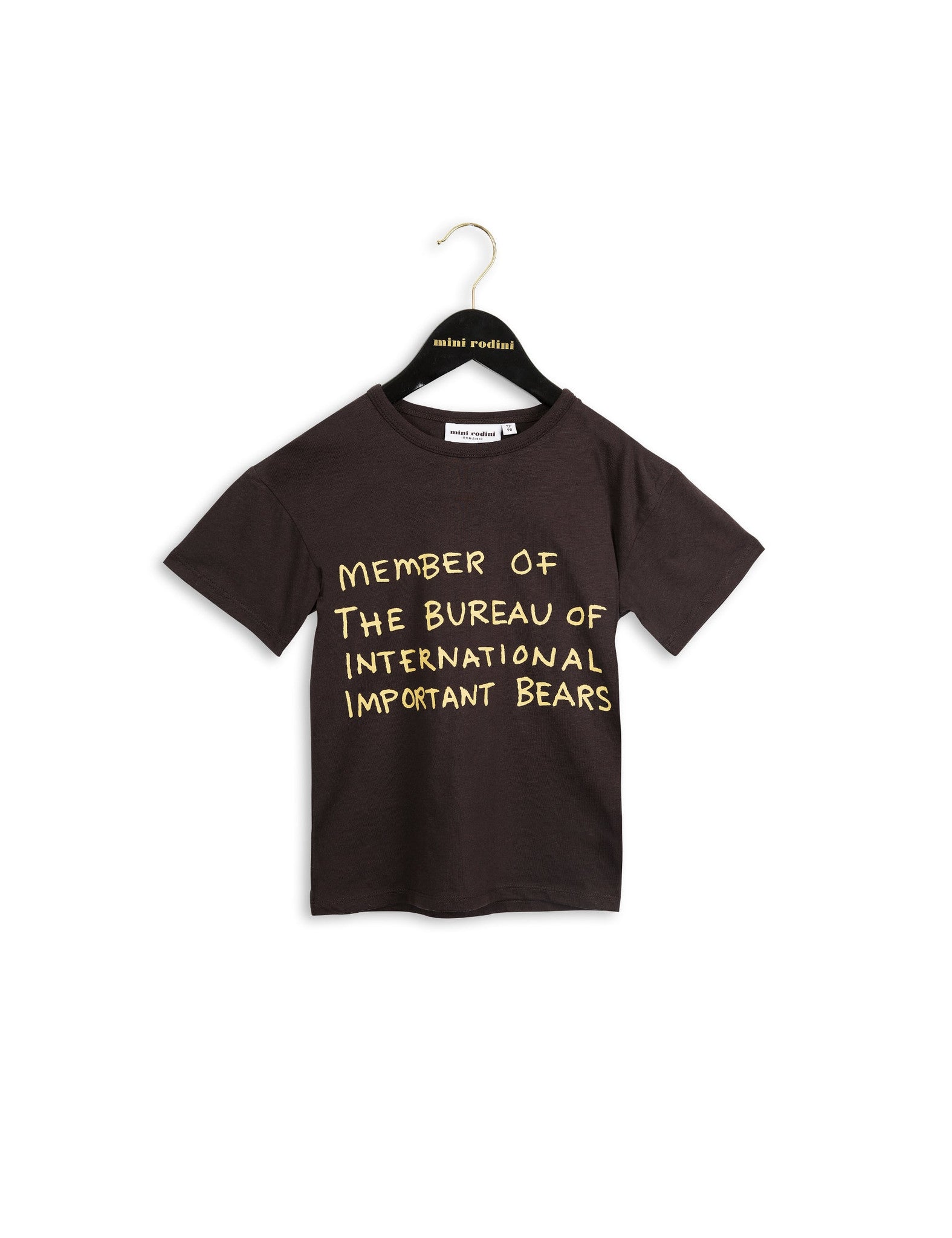 Boys&Girls Black Cotton T-Shirt - CÉMAROSE | Children's Fashion Store - 1