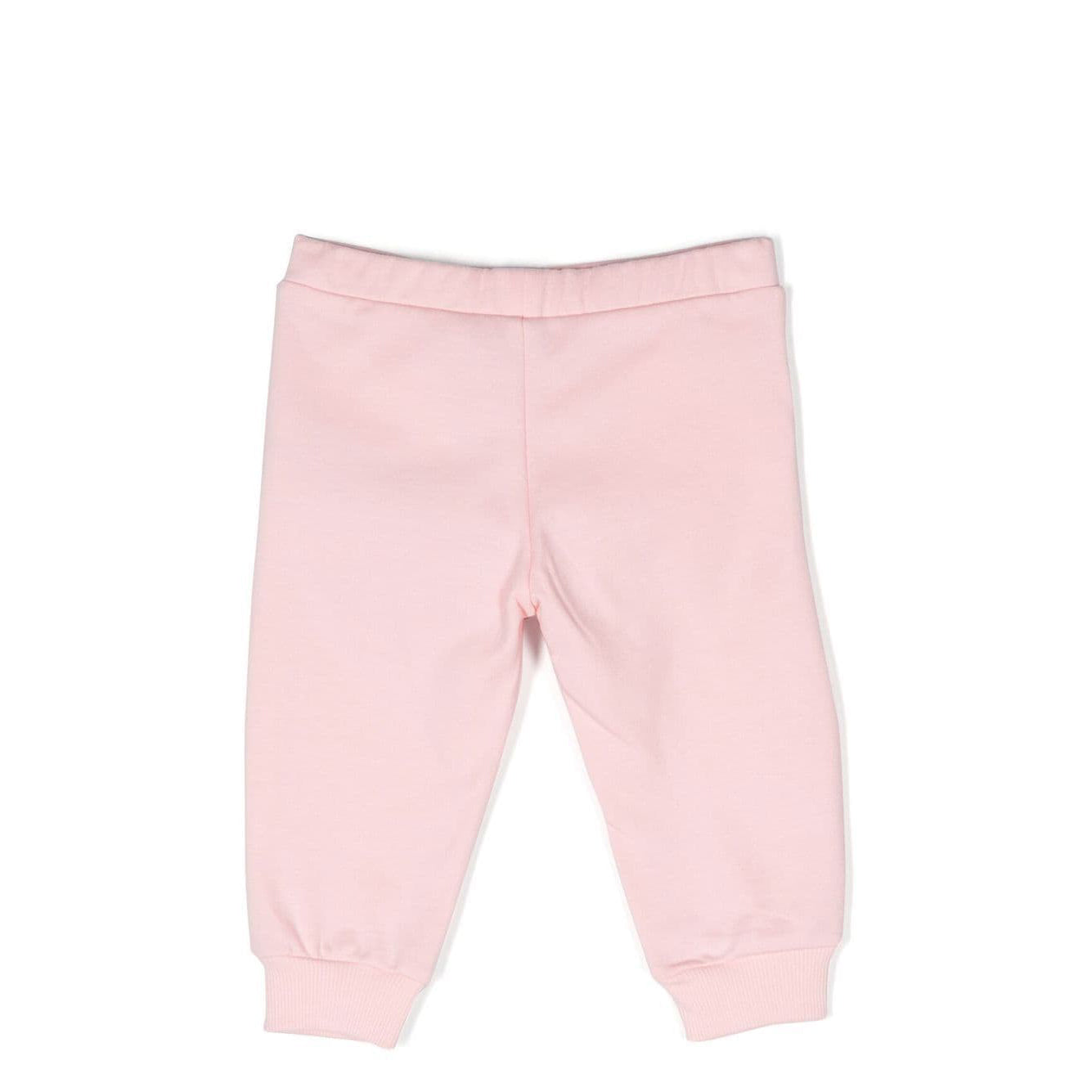 Baby Boys & Girls Pink Cotton Trousers
