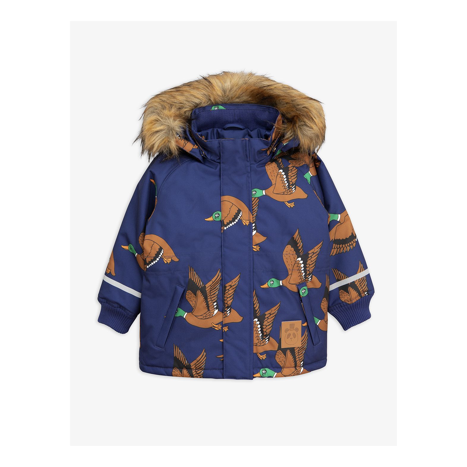 Girls & Boys Navy K2 Ducks Parka Jacket