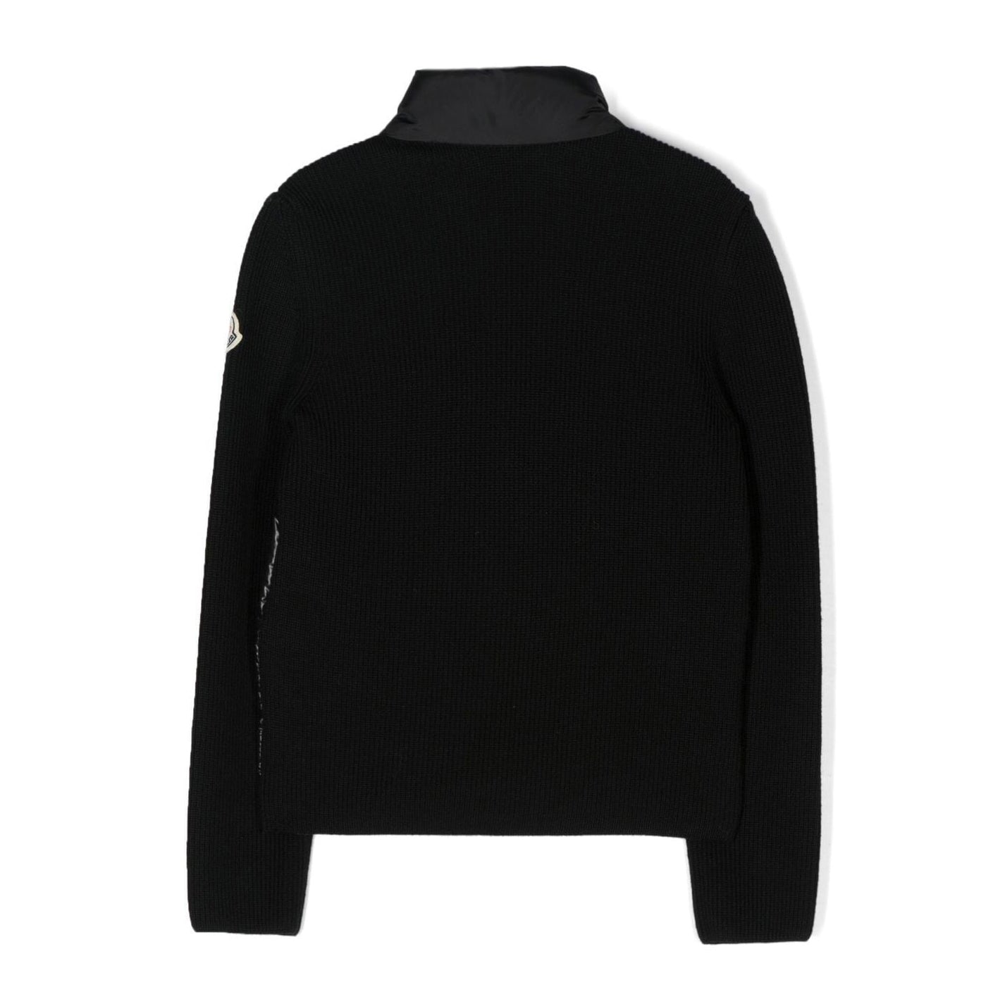 Boys Black Zip-Up Jacket