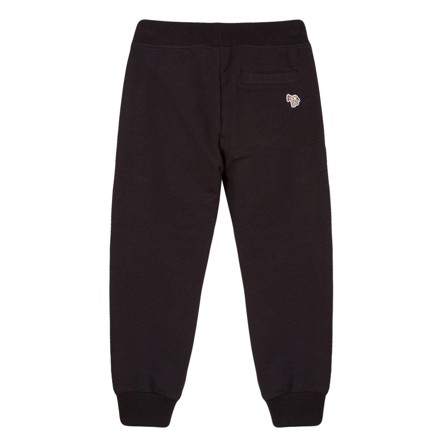 Boys Black Cotton Trousers