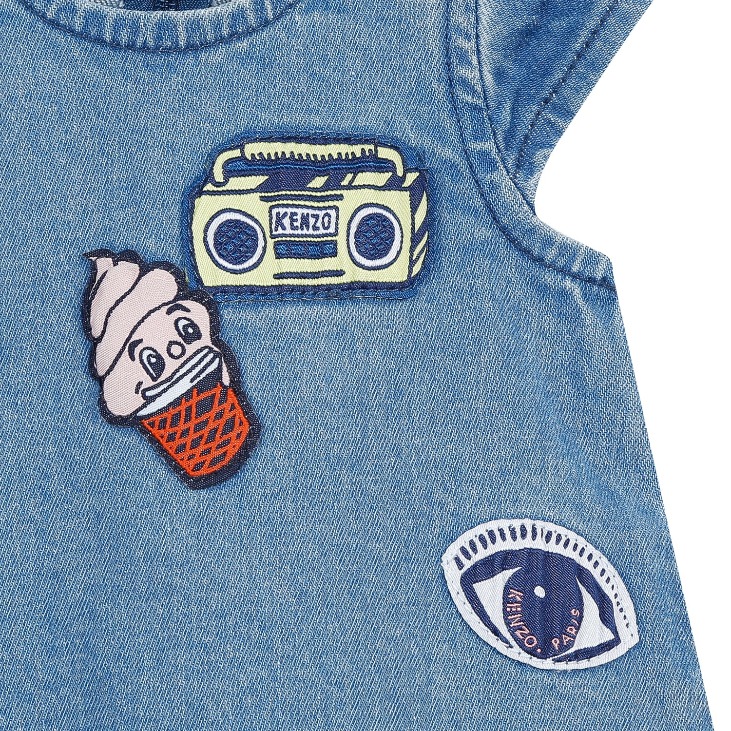 Baby Girls Indigo Denim Dress