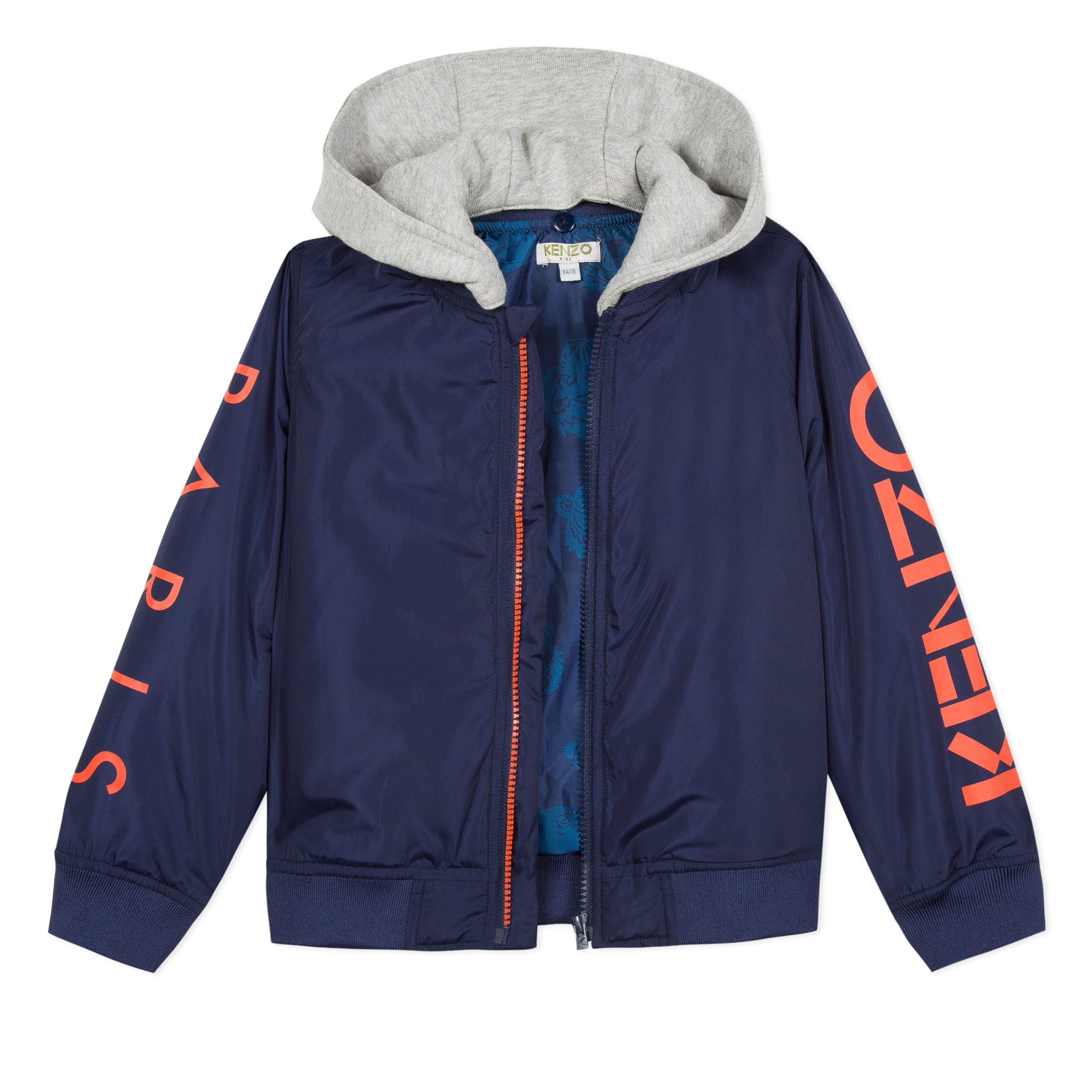 Boys Navy Cotton Jacket