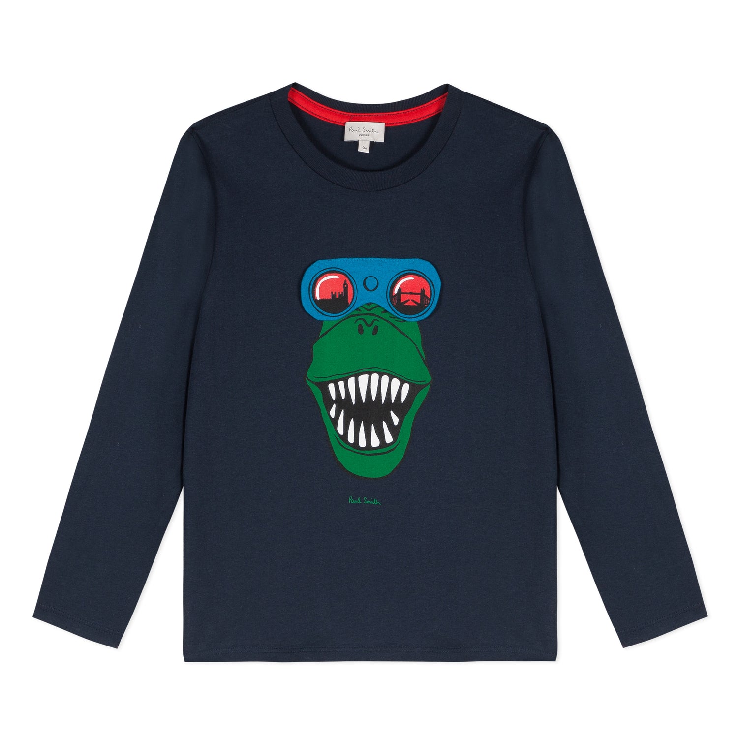 Boys Navy Cotton Top