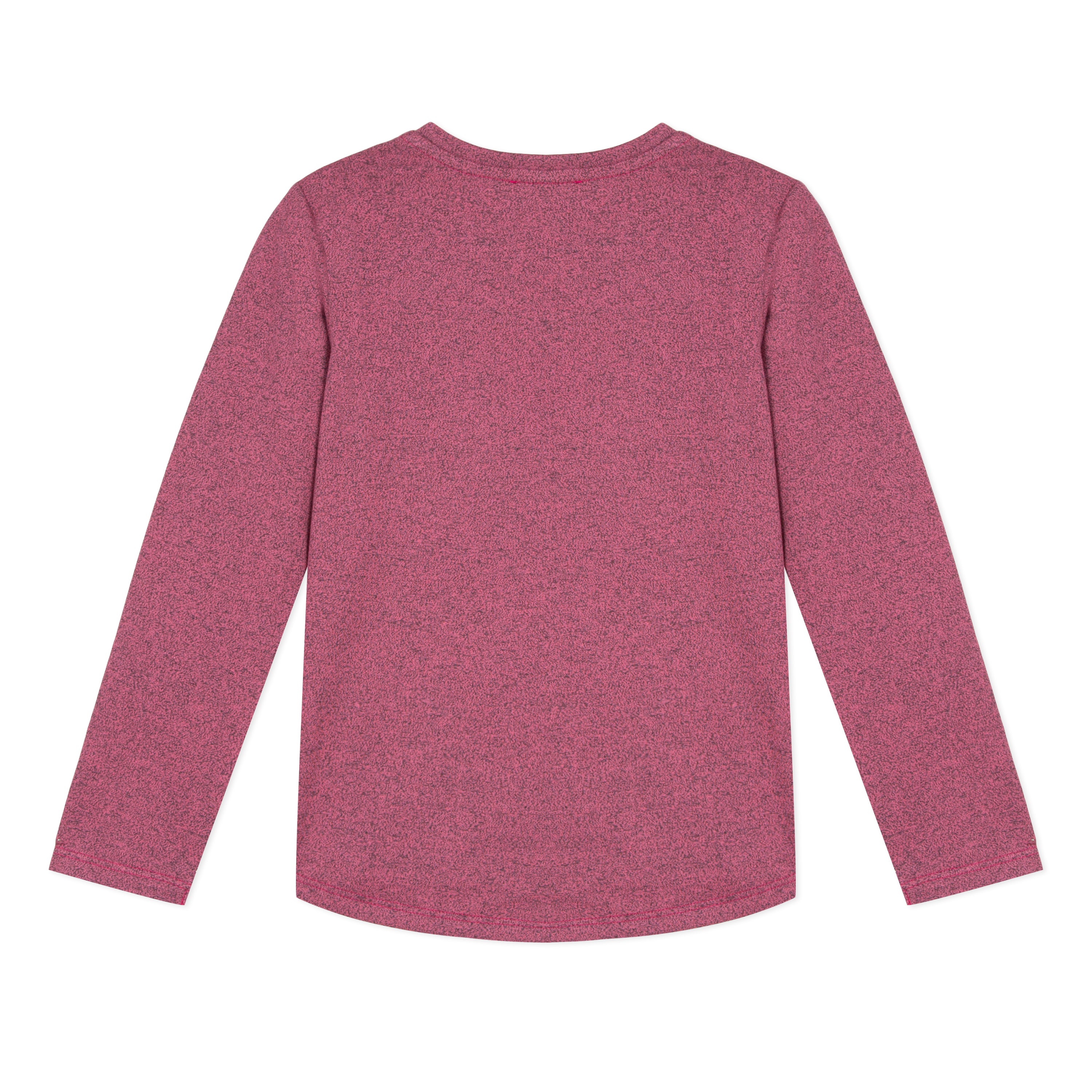 Girls Bright Pink Tiger Cotton Top