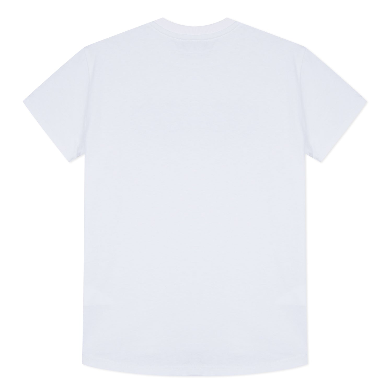 Boys White Logo Cotton T-shirt