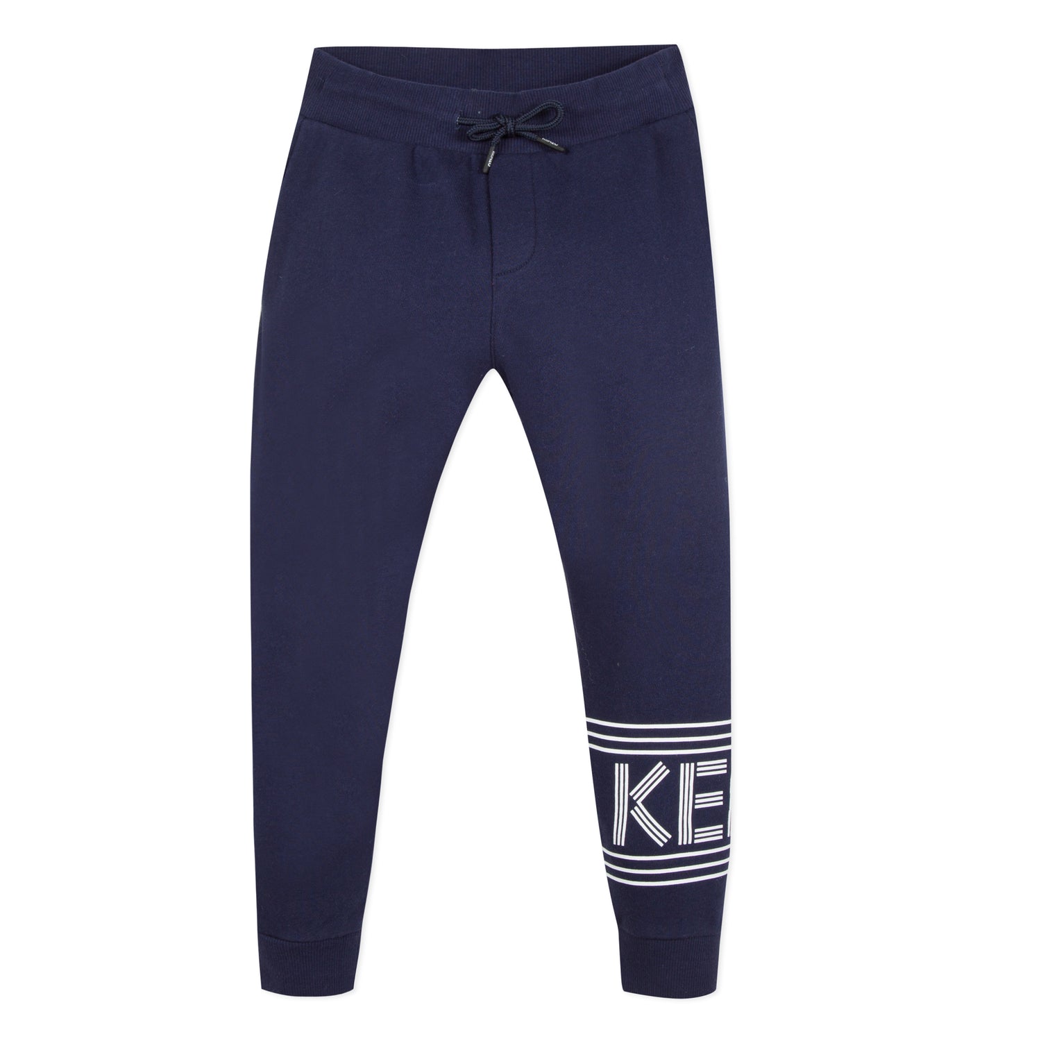 Boys Navy Logo Trousers