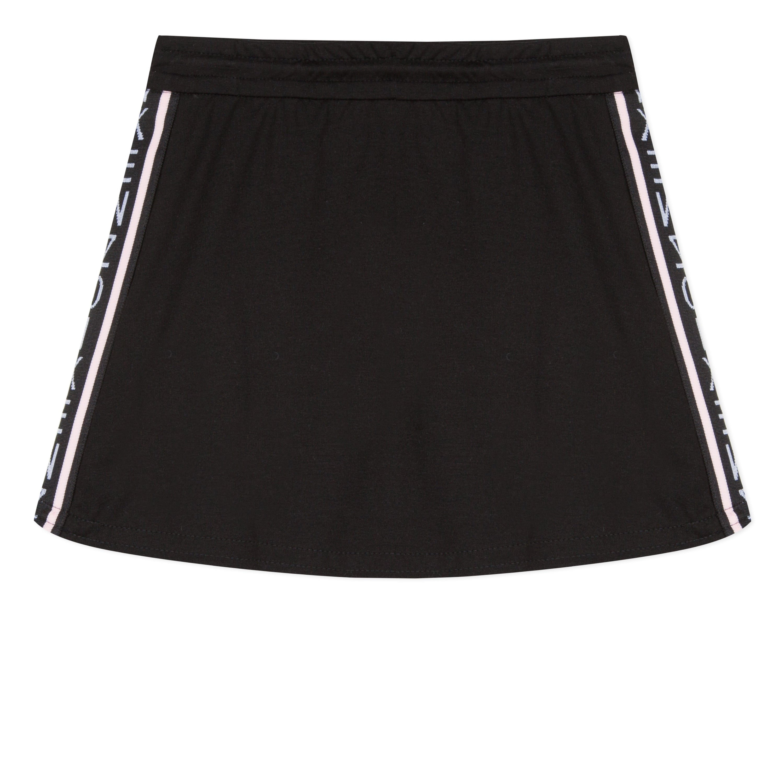 Girls Black Logo Skirt