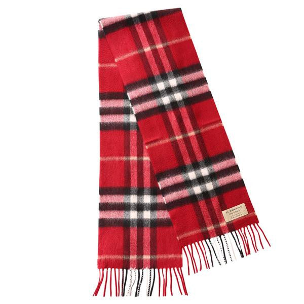 Girls Parade Red Cashmere Scarf